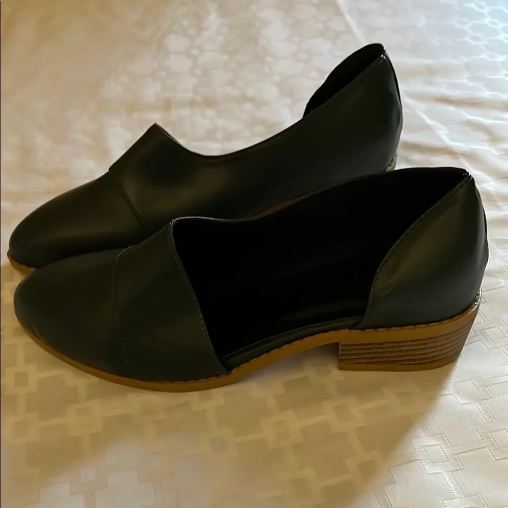 Hunter Green Slip-On Loafers - Picture 5 of 7